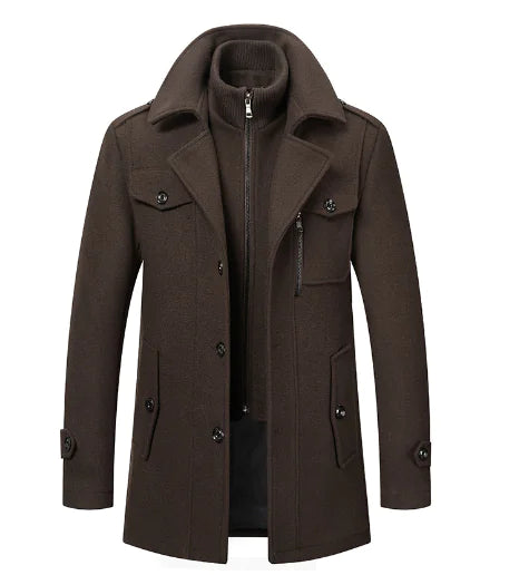 Men's Wool Overcoat and Jacket