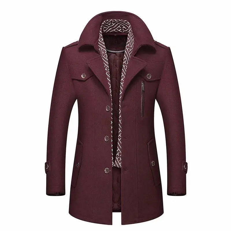Men's Wool Overcoat and Jacket