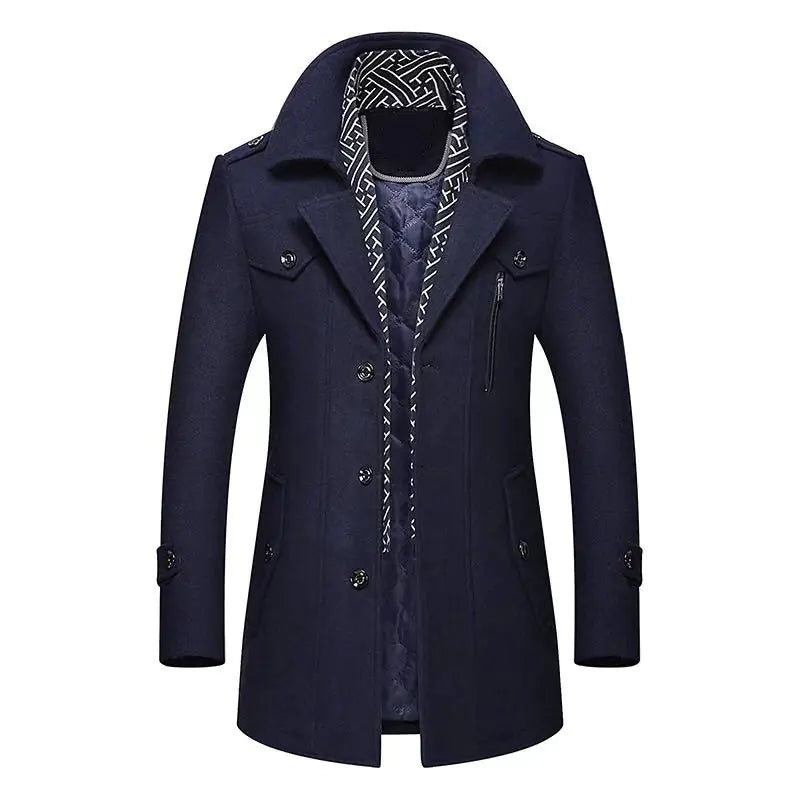 Men's Wool Overcoat and Jacket