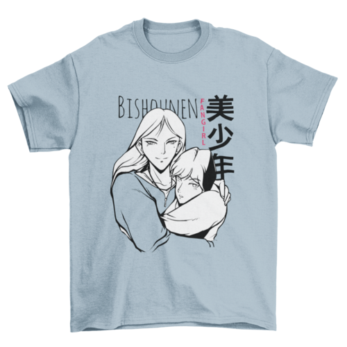 Bishounen fangirl t-shirt