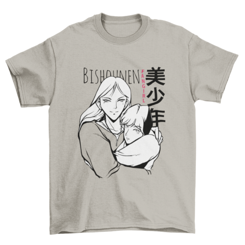 Bishounen fangirl t-shirt