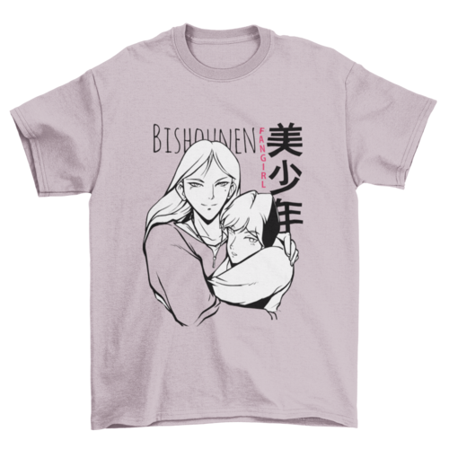 Bishounen fangirl t-shirt