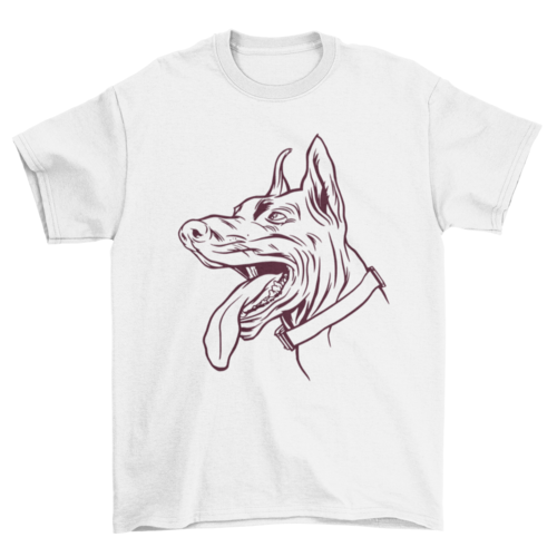 Dobermann dog t-shirt