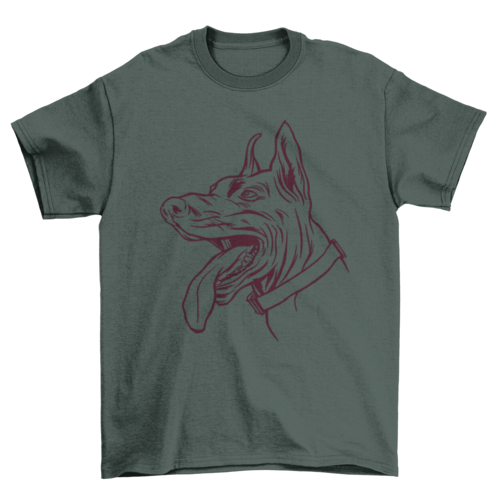 Dobermann dog t-shirt