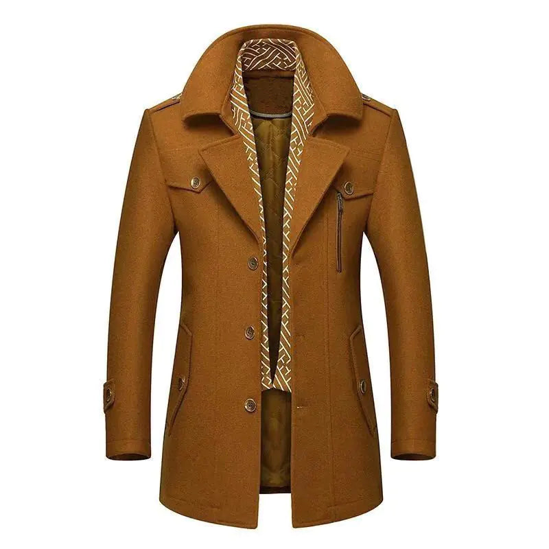 Men's Wool Overcoat and Jacket