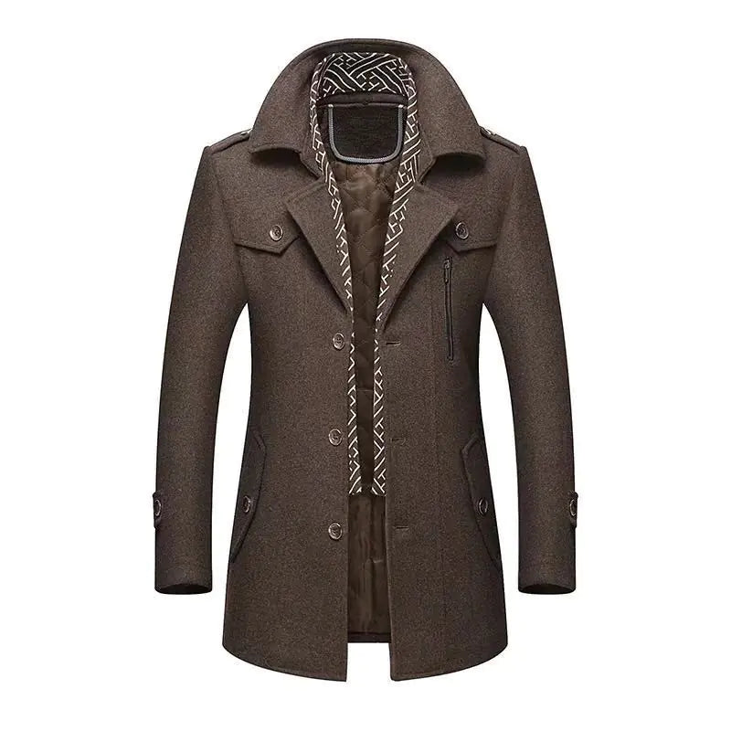 Men's Wool Overcoat and Jacket