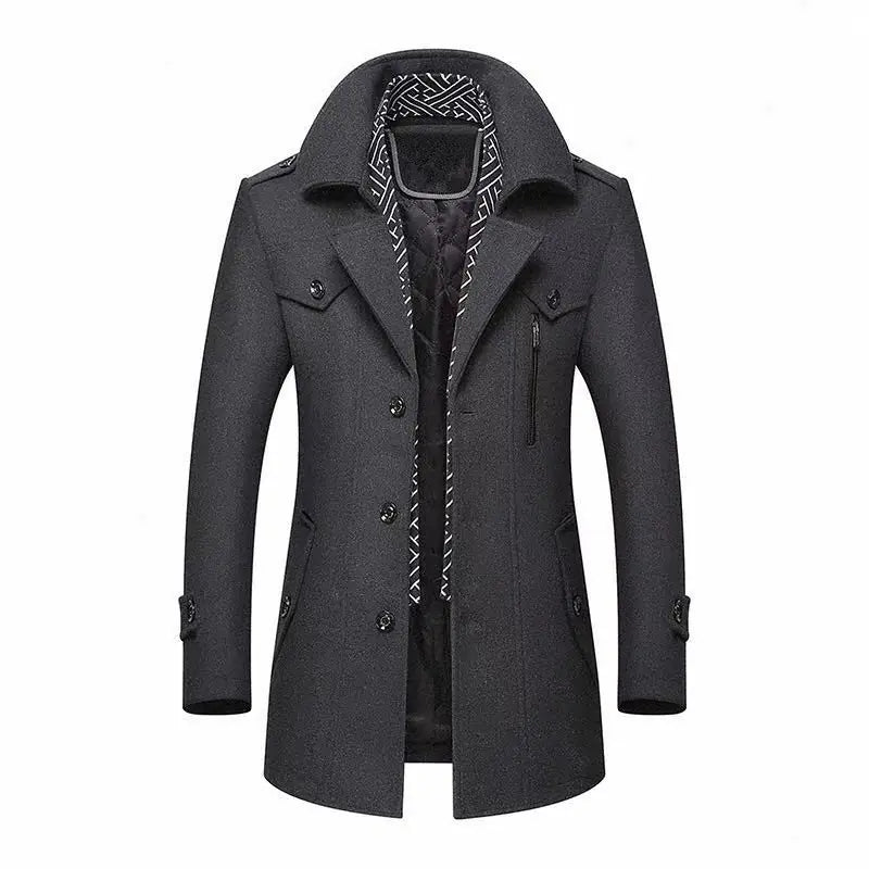 Men's Wool Overcoat and Jacket