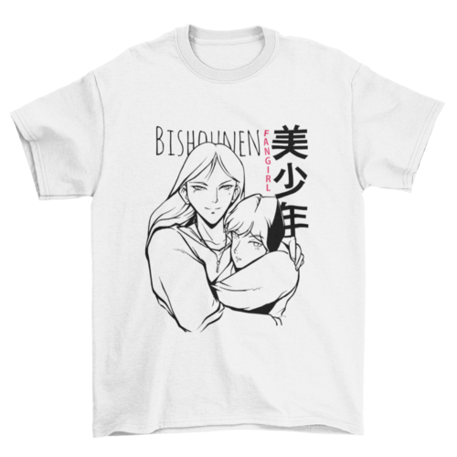 Bishounen fangirl t-shirt