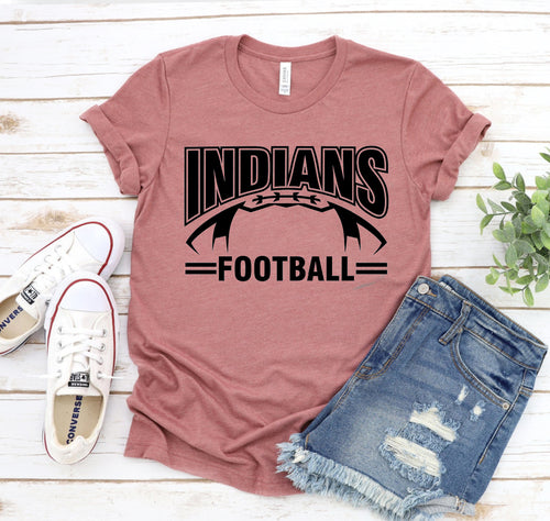 Indians Football T-shirt