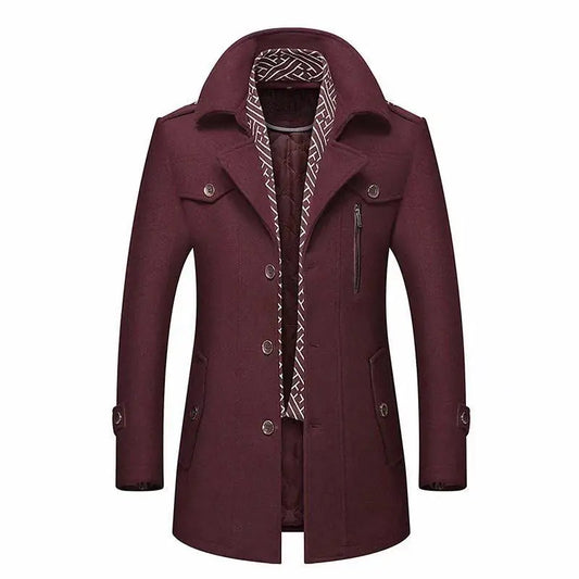 Men's Wool Overcoat and Jacket